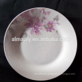 10.5 pulgadas placa de cena blanca llana porcelana china